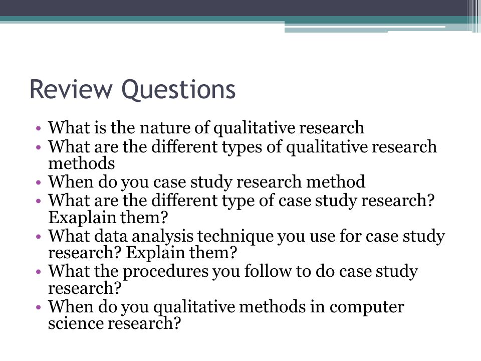 Qualitative Research Essays (Examples)